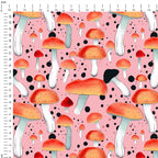 Mushroom Pink Fabric