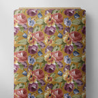 Mustard Floral Fabric