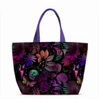 Mysterious Neon Forest Fabric