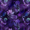 Mysterious Violet Forest Fabric