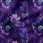 Mysterious Violet Forest Fabric