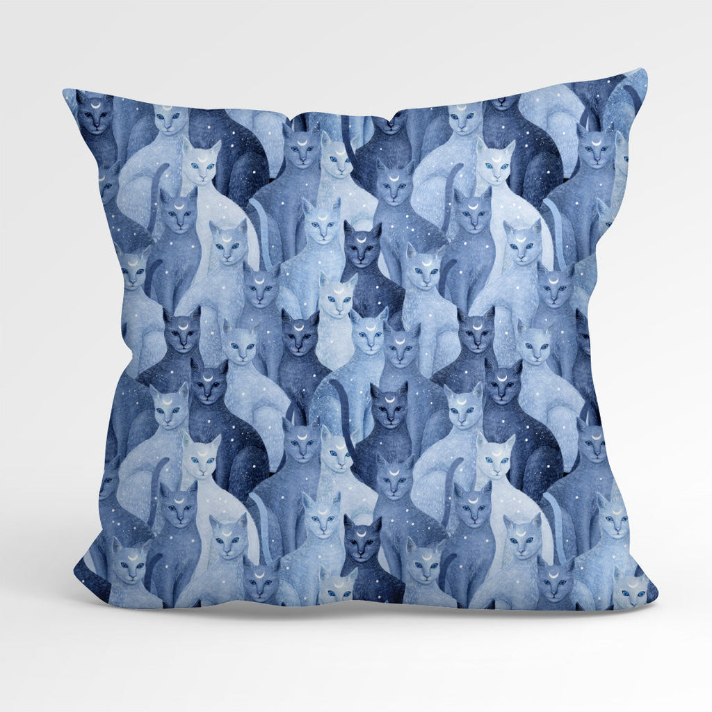 Mystical Feline Cats Fabric