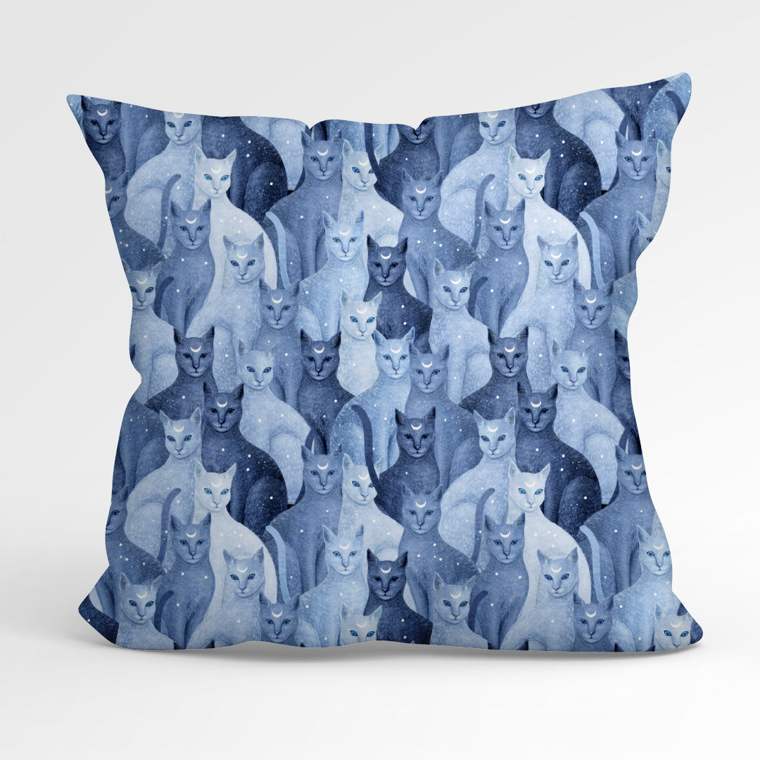 Mystical Feline Cats Fabric