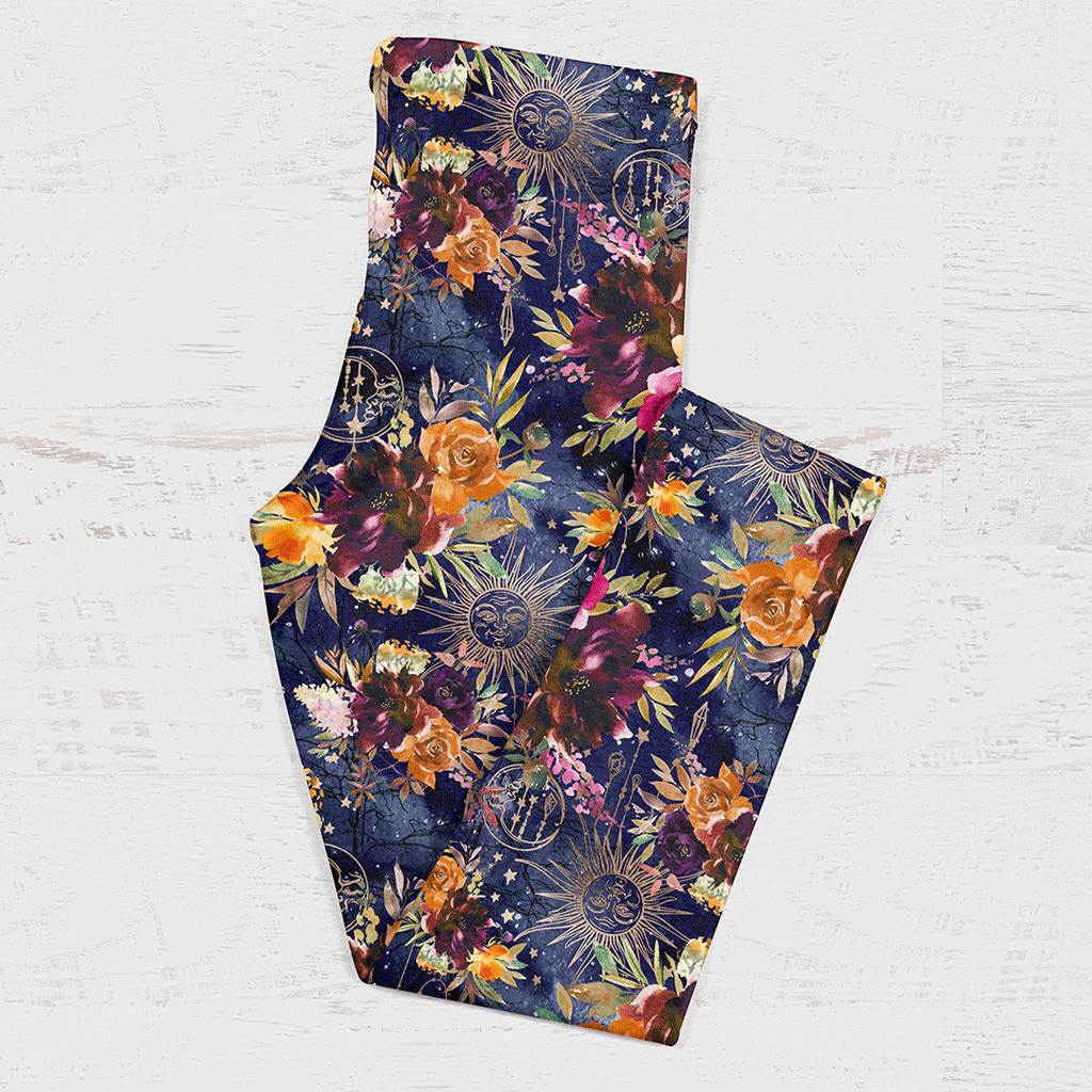 Mystical Floral Fabric