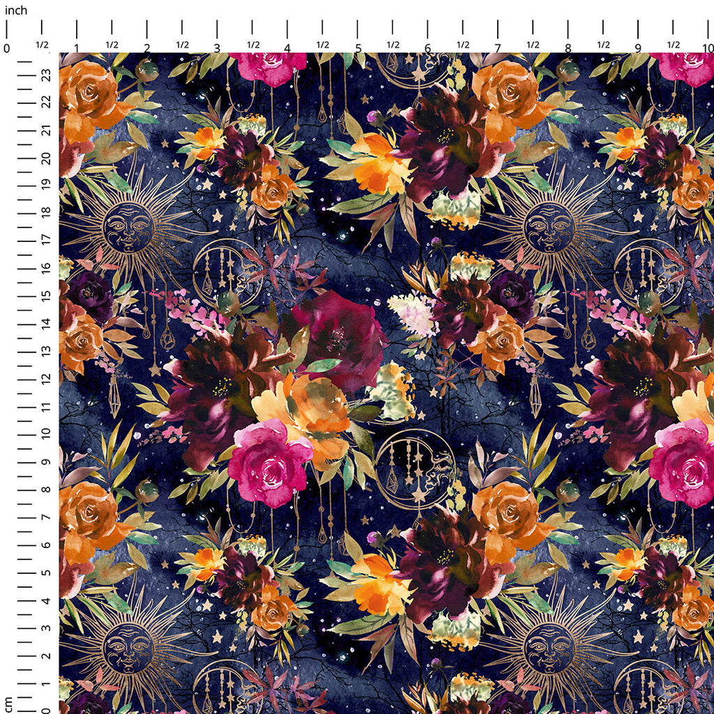Mystical Floral Fabric