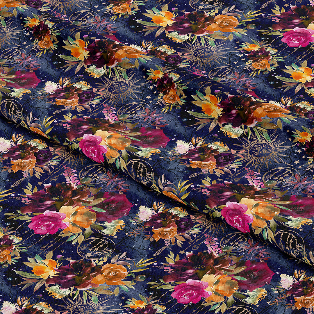 Mystical Floral Fabric