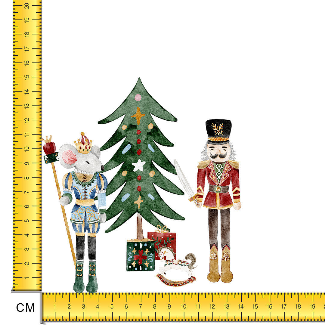 Nutcracker Iron on Fabric Heat Transfer DTF-141