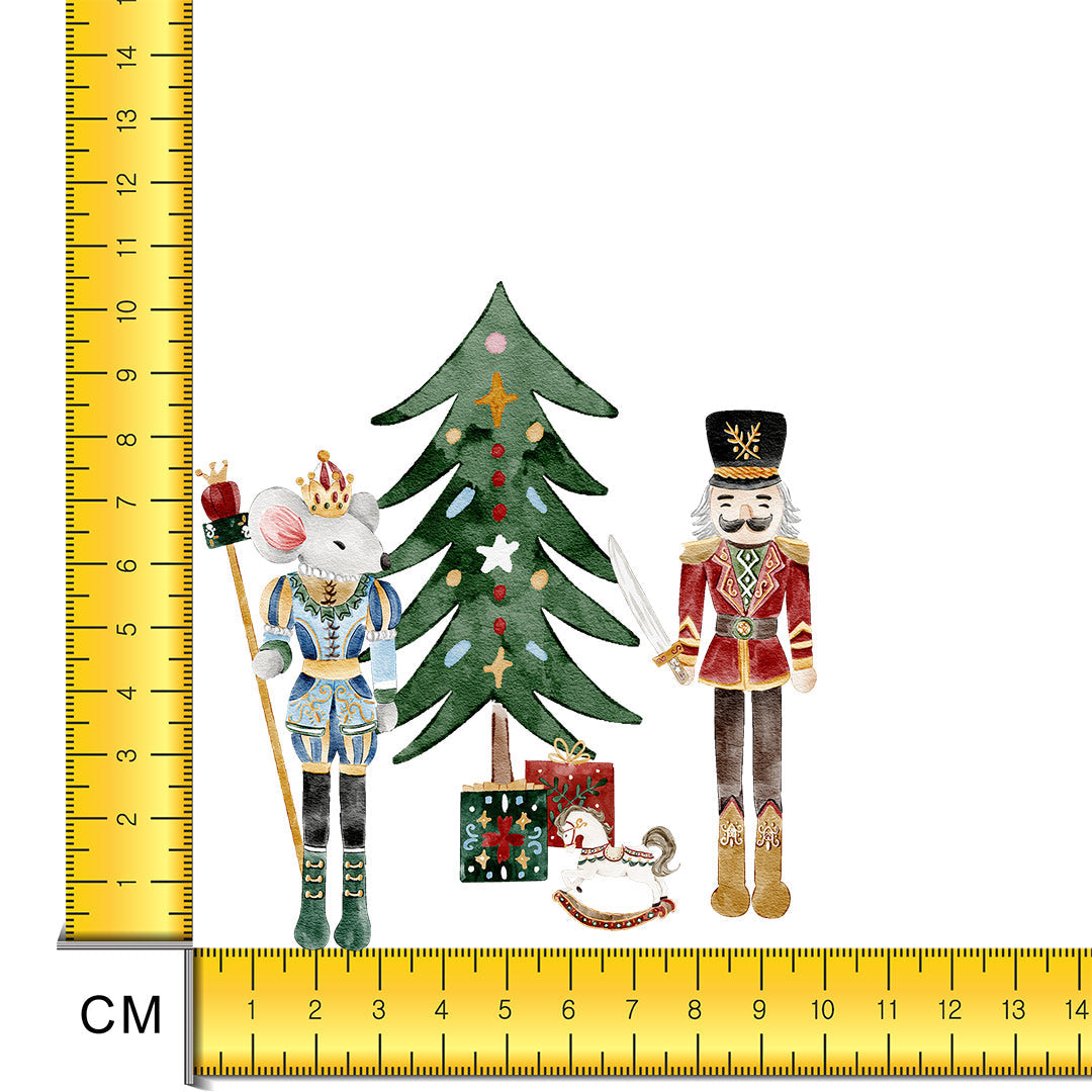 Nutcracker Iron on Fabric Heat Transfer DTF-141