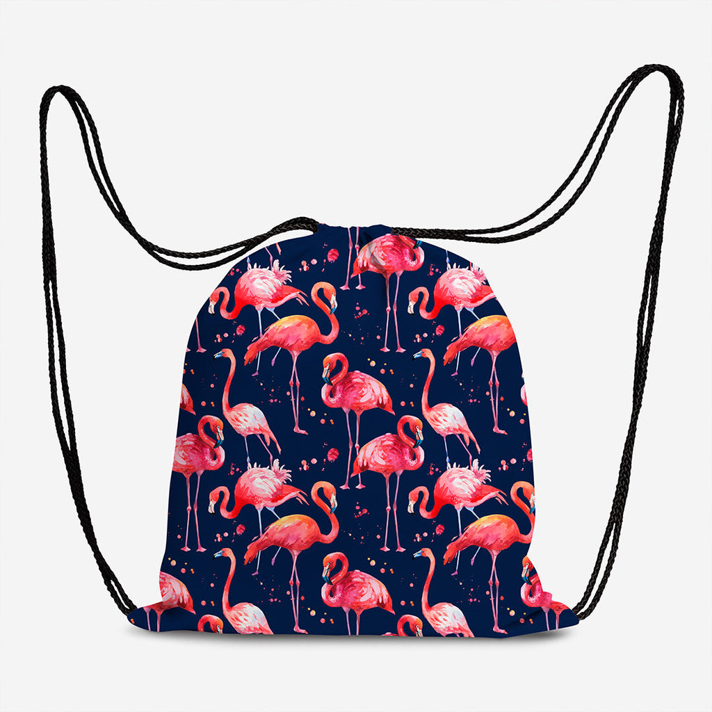 Flamingo Navy Fabric