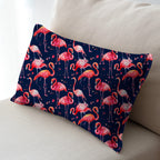 Flamingo Navy Fabric