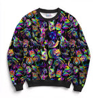 Neon Animals Fabric