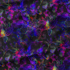 Neon Floral Fabric