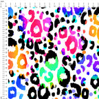 Neon Leopard Print Fabric