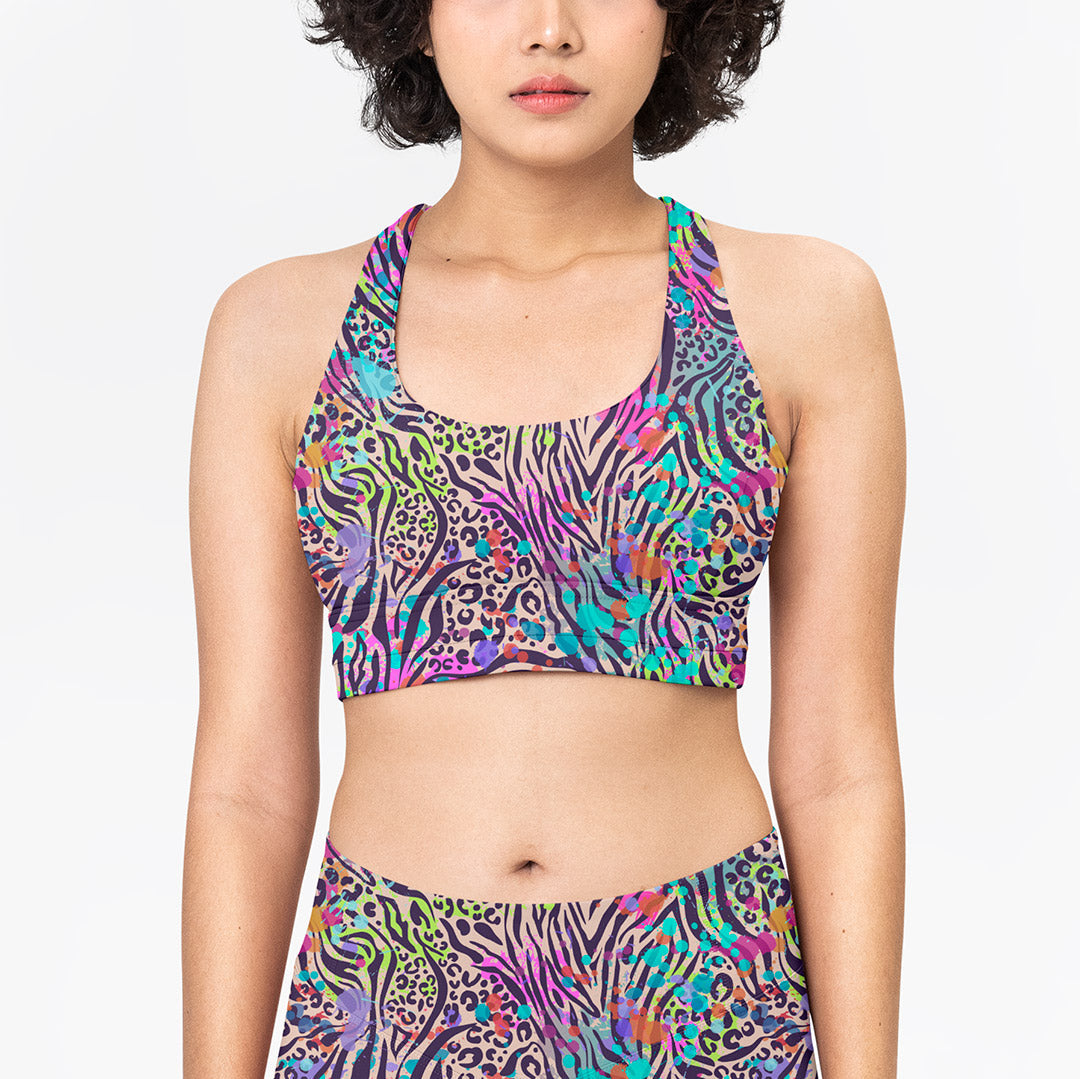 Neon Zebra Fabric