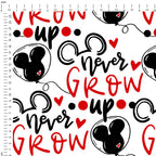 Never Grow Up Fabric