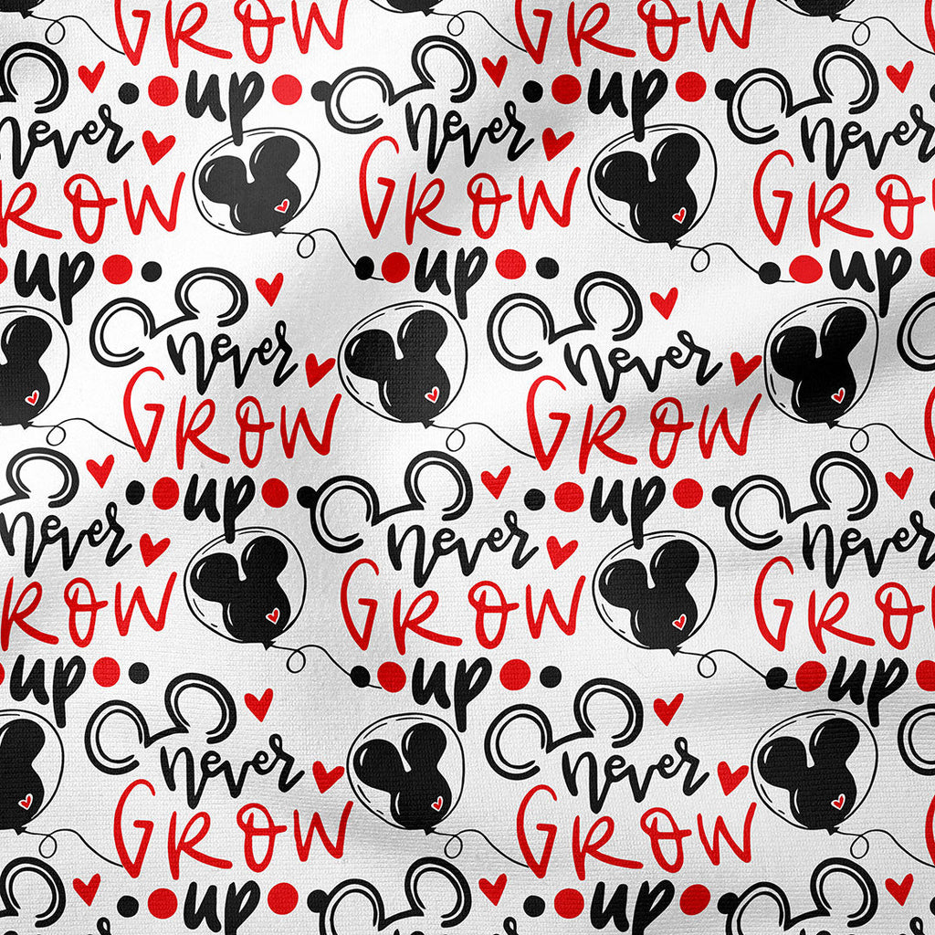 Never Grow Up Fabric