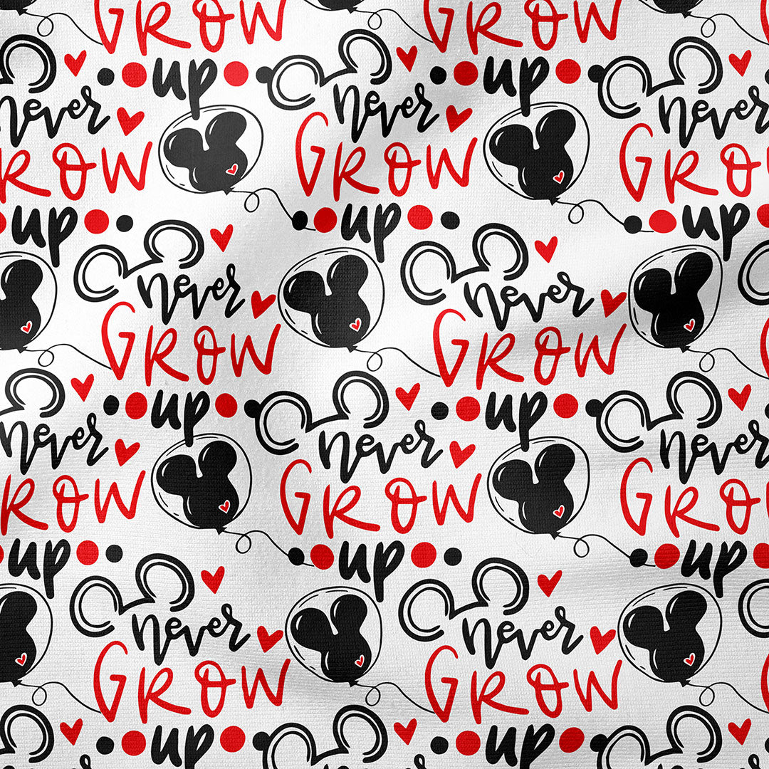 Never Grow Up Fabric