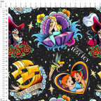 Neverland Black Fabric