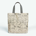 Neverland Map Beige Fabric