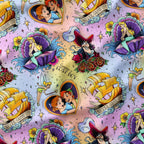 Neverland Rainbow Fabric
