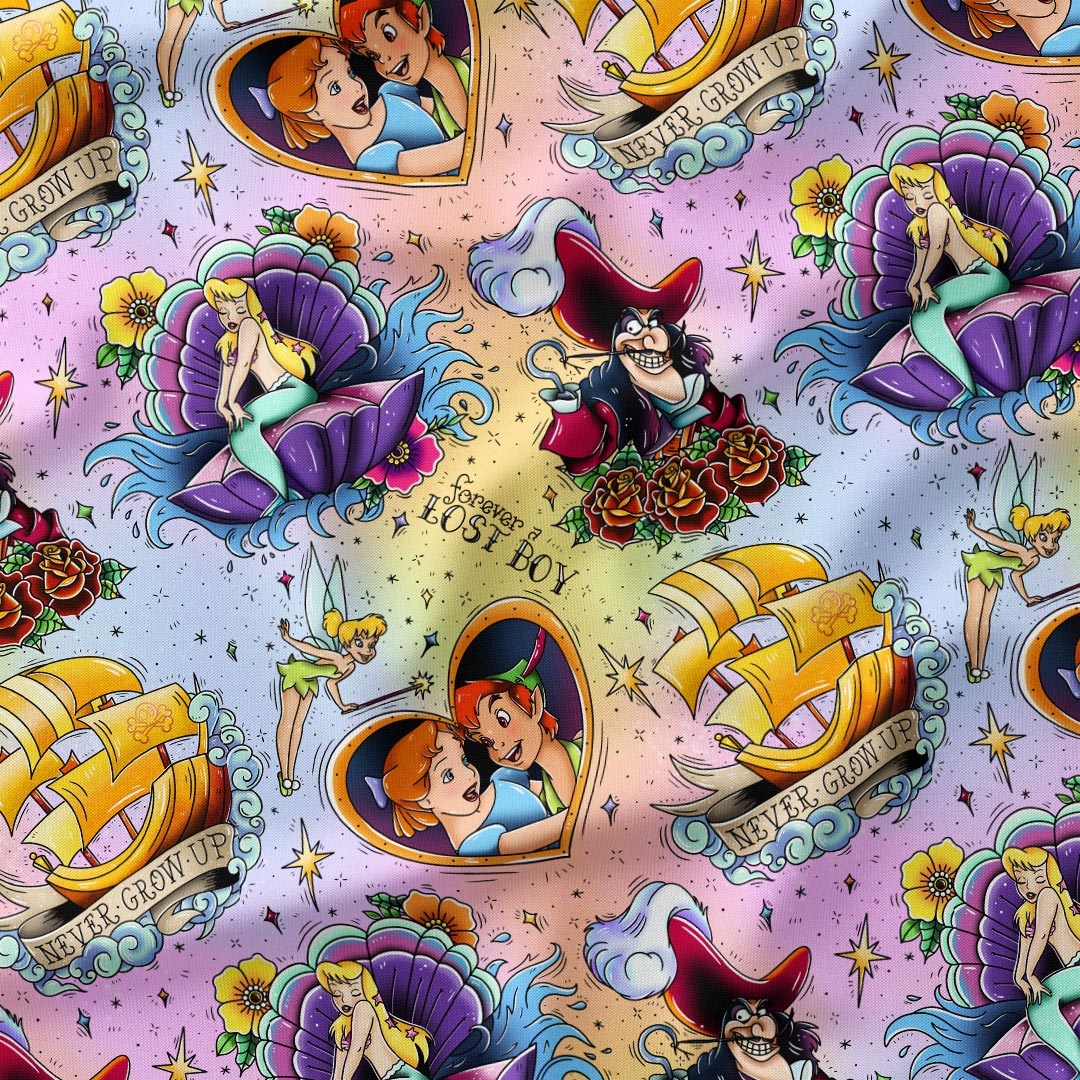 Neverland Rainbow Fabric
