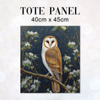 TOTE Night Owl Bag Panel  Fabric