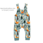 Nordic Forest Fox Fabric