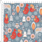 Nordic Winter Fabric