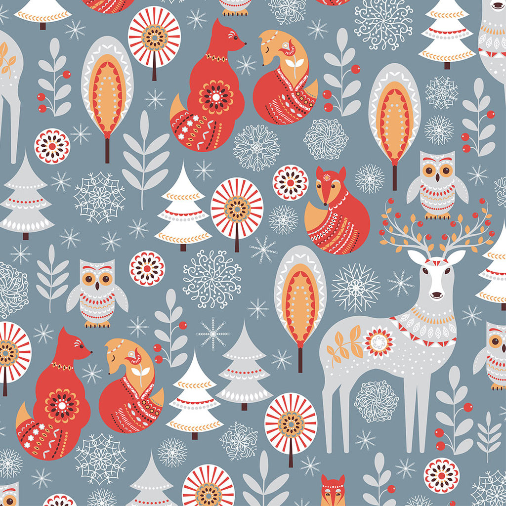 Nordic Winter Fabric