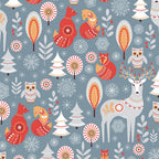 Nordic Winter Fabric