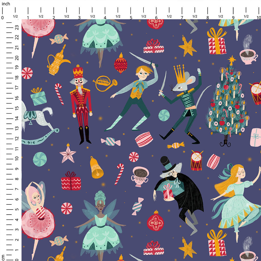 Nutcracker Fabric