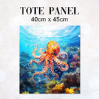 TOTE Octopus Fabric Bag Panel