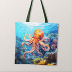 TOTE Octopus Fabric Bag Panel