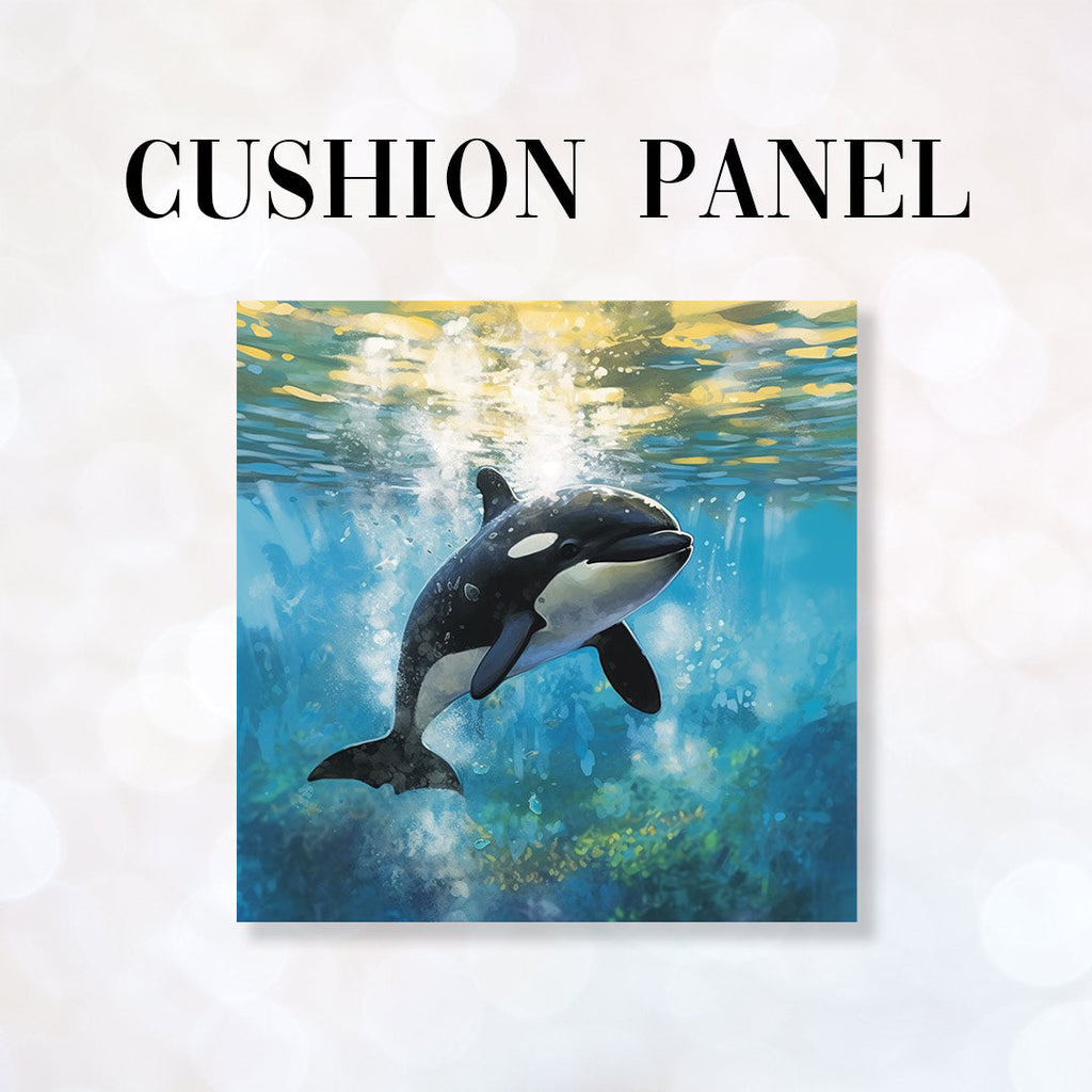 CUSHION Fabric Panel Orca
