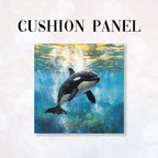 CUSHION Fabric Panel Orca