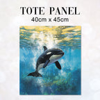 TOTE Orca Fabric Bag Panel