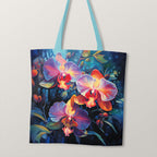 TOTE Orchids Fabric Bag Panel