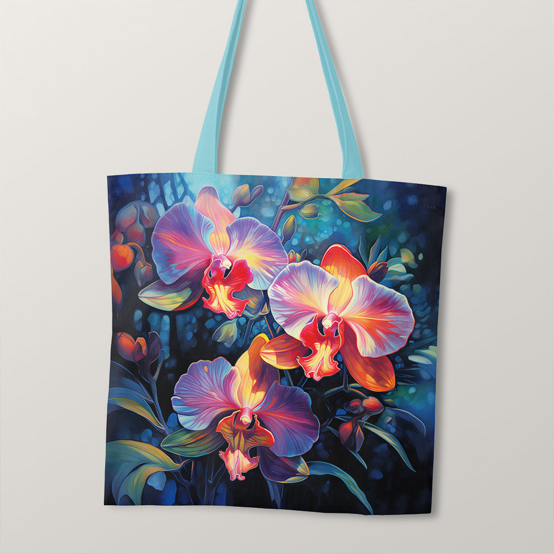 TOTE Orchids Fabric Bag Panel