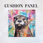 CUSHION Panel Otter Collage 1 CP-120