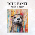 TOTE Otter Collage 2 Fabric Bag Panel TP-193
