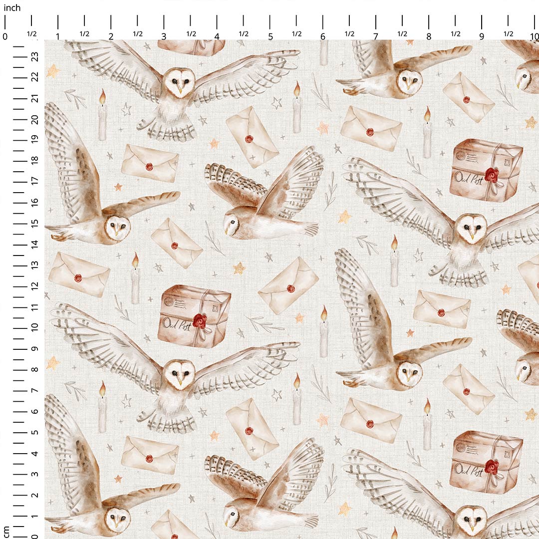 Owl Post Fabric