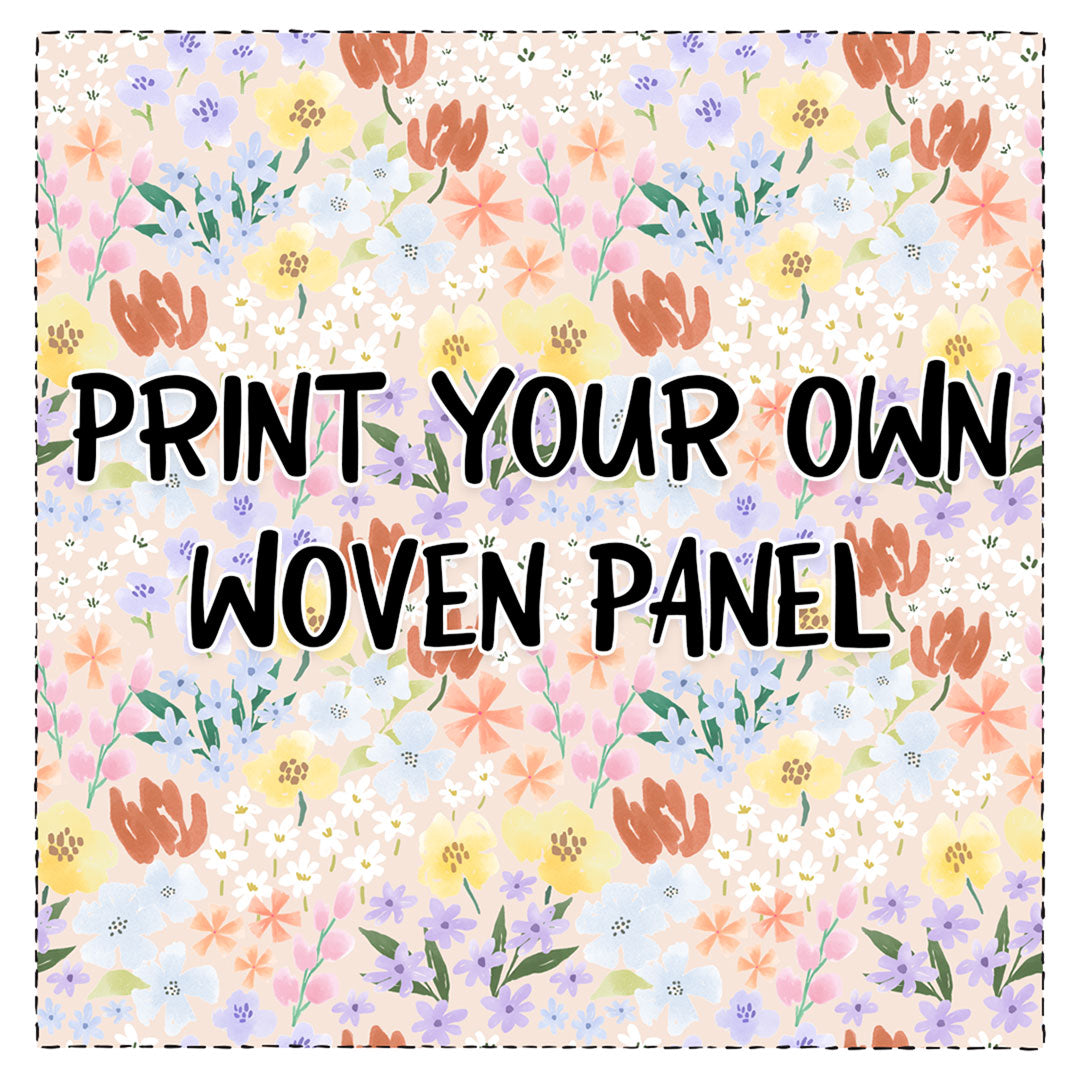 Print Your Own Custom Panel on Woven Fabric