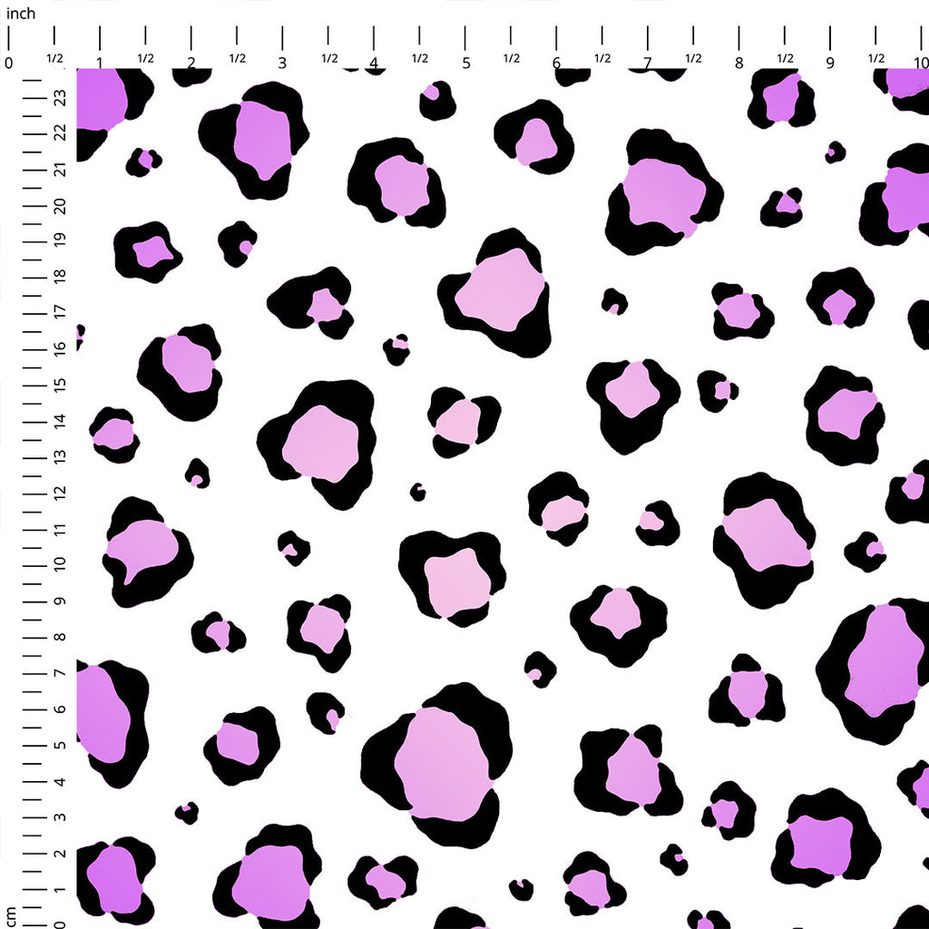 Pastel Pink Leopard Fabric