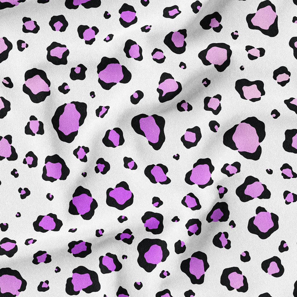 Pastel Pink Leopard Fabric