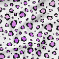 Pastel Pink Leopard Fabric