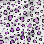 Pastel Pink Leopard Fabric