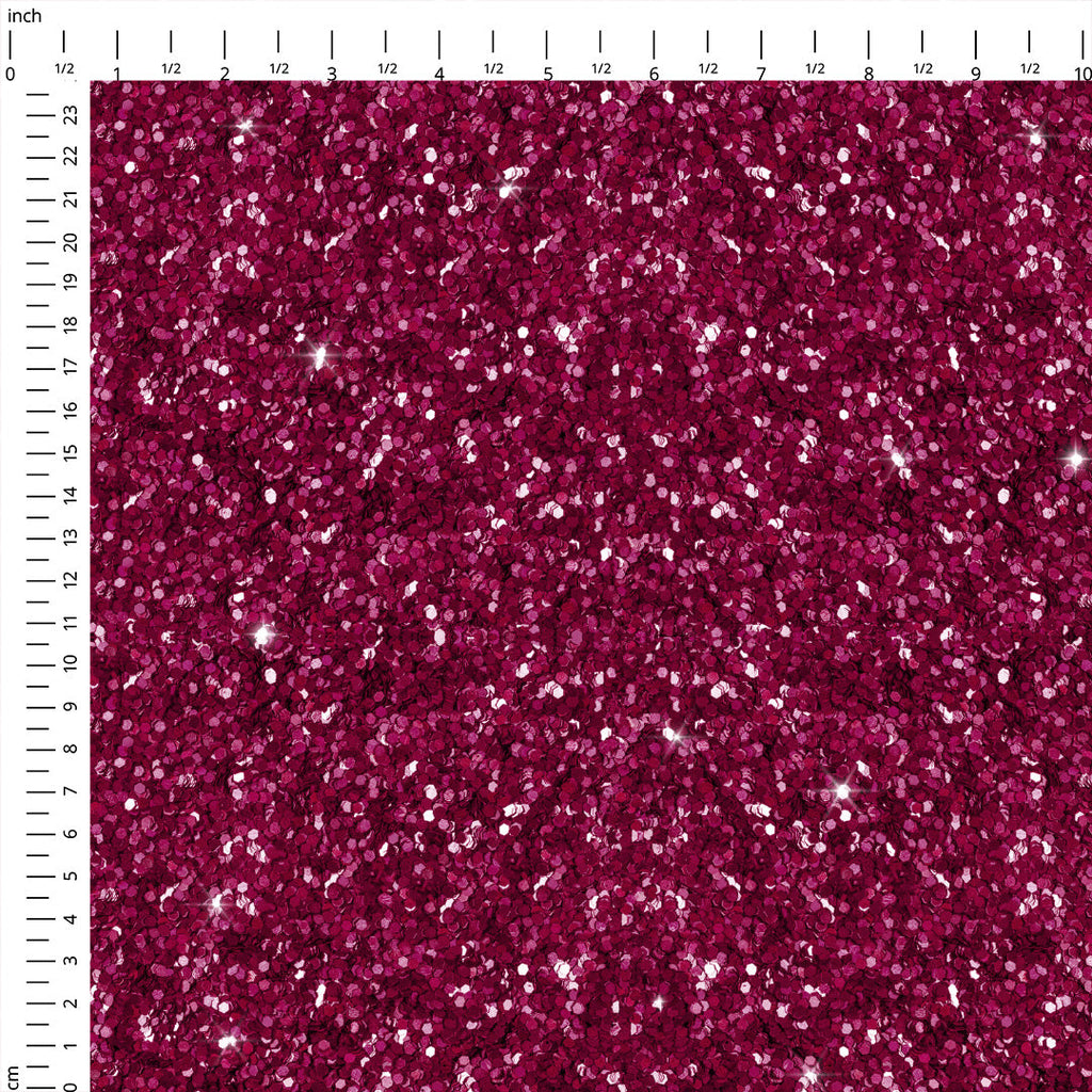 Dark Pink Glitter Fabric