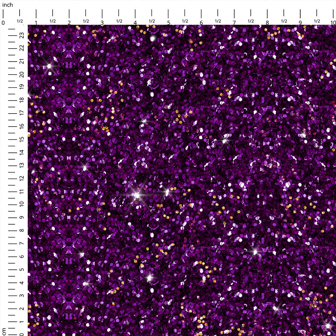 Dark Purple Glitter Fabric