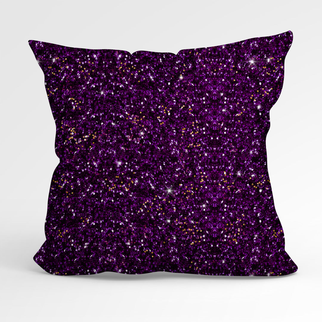 Dark Purple Glitter Fabric