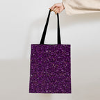Dark Purple Glitter Fabric